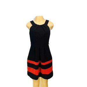 BCX Sz 3 Junior Dress Blue/ Pink Sleeveless